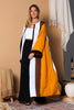 Sunset Harmony Crepe Abaya and Pants Set