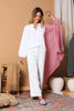 Malak Nida Half Cape Button Down Shirt