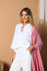 Malak Nida Half Cape Button Down Shirt