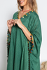 Aurora Kaftan With Intricate Gold Coins and Beads Detailing