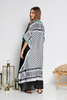 Verdant Kuffiyeh Falak Abaya