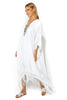 Zoe Style Arabesque Fringe Kaftan