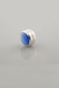 Silver Plated Scarf Magnet - Sky Blue (1872950263852)