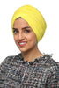 Multi-way Wrap Turban - Sunflower Yellow - Gingerlining (477334044710) (7393130021038)