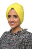 Multi-way Wrap Turban - Sunflower Yellow - Gingerlining (477334044710) (7393130021038)