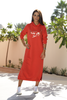 Hoodie Dress In French Terry Fabric & Side Slits (7511925260532) (7512057905396) (7512058986740) (7512059674868)