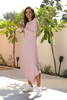 Long Sleeves Asymmetric Hem Knit Rib Dress (7504352837876) (7504428794100)