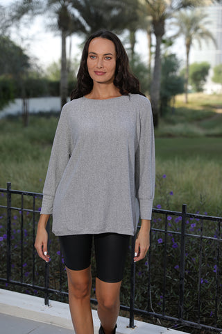 Soft Knit Loose Fit Sweater (7555689840884)