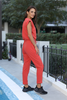 Cap Sleeves Jumpsuit In French Terry Fabric (7521072906484) (7524311335156) (7524312711412) (7524314513652)
