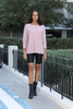 Knit Rib Loose Fit Sweater (7521082867956) (7522500804852) (7522504474868)