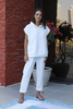 Cap Sleeves Hoodie & Jogger Set (7513004540148) (7513790480628)