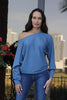 Cold Shoulder Knit Rib Top (7521088045300) (7539521847540)