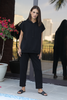 Cap Sleeves Hoodie & Jogger Set (7513004540148) (7513790480628)