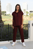Cap Sleeves Hoodie & Jogger Set (7513004540148) (7513790480628) (7513791004916)