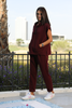 Cap Sleeves Hoodie & Jogger Set (7513004540148) (7513790480628) (7513791004916)