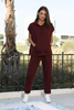 Cap Sleeves Hoodie & Jogger Set (7513004540148) (7513790480628) (7513791004916)