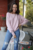 Cold Shoulder Knit Rib Top (7521088045300) (7539521847540)