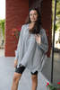 Knit Grommet Poncho Sweater (7521097646324)