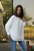 Knit Rib Loose Fit Sweater (7521082867956) (7522500804852) (7522504474868) (7522505916660)