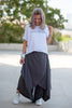 Overlay Tie Harem Pants With Elastic Waist (7273889497262)