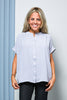 Shoulder Pleats Button Down Shirt (7321472106670) (7323110473902) (7323112407214)