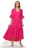 Masa Crinkled Cotton Tiered Dress (7912563146996) (7914275635444)