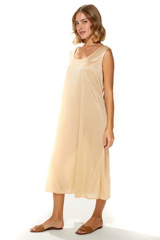 Full Length Slip Lining Dress (7912739602676)