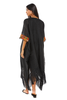 Zoe Kaftan With Chest Embroidery & Fringe Detailing (8055922196724)