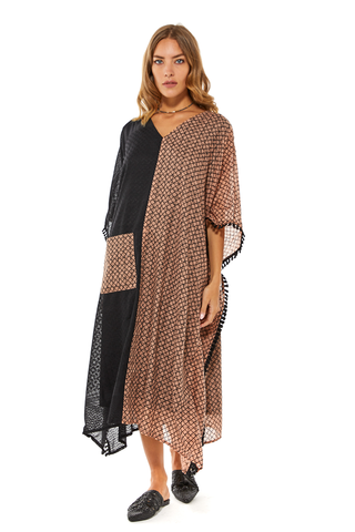 Maleha Half & Half Kaftan (8055912005876)