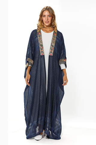 Akilah Abaya With Embroidered Borders (8054787080436)