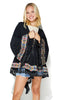 Gigi Oversized Poncho Cardi With Tassels & Border Detailing (7749439258868)