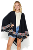 Gigi Oversized Poncho Cardi With Tassels & Border Detailing (7749439258868)