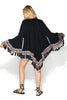 Gigi Oversized Poncho Cardi With Tassels & Border Detailing (7749439258868)