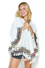 Gigi Oversized Poncho Cardi With Tassels & Border Detailing (7749439258868)
