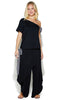 Jenna Cotton Jersey Cold Shoulder Top & Overlay Pants Set (7749494309108)