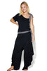 Jenna Cotton Jersey Cold Shoulder Top & Overlay Pants Set (7749494309108)