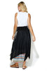 Kafiya Layered Skirt With Tie Belt (7749621350644)
