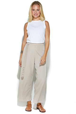 Chloe Palazzo Striped Pants With Hanging Belt (7749642944756) (7753294807284)