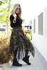 High Low Camo Net Skirt (6069055291566)