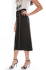 A line Wrap Around Skirt - Black (463418654758)