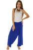 Jersey Pants with Overlay- Blue - Gingerlining (7730404232) (6208663322798)