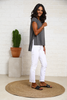 Short Front Long Back Cotton Jersey Tee (6953717465262)