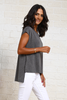 Short Front Long Back Cotton Jersey Tee (6953717465262)