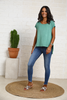 Short Front Long Back Cotton Jersey Tee (6953717465262)