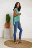 Short Front Long Back Cotton Jersey Tee (6953717465262)
