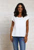 Short Front Long Back Cotton Jersey Tee (6953717465262)