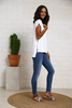Short Front Long Back Cotton Jersey Tee (6953717465262)