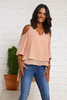 Chiffon Peek A Boo Top (6950456131758)