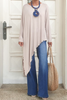 Long Sleeves Asymmetrical Top (5609691938970)
