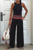 Black Cotton Palazzo Pants - Black/Sadu (5609718087834)
